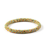 Yellow Spiral Bracelet