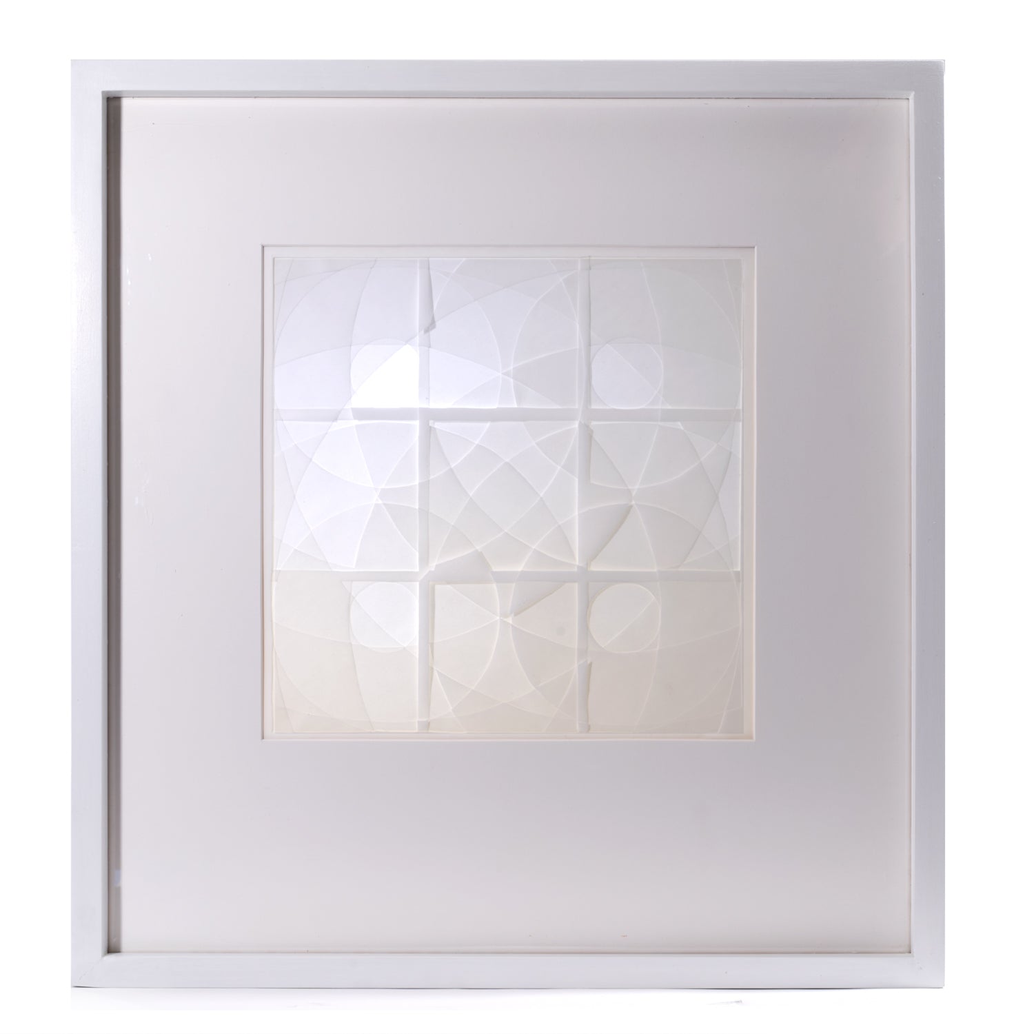 Untitled, Nine Squares with Circles