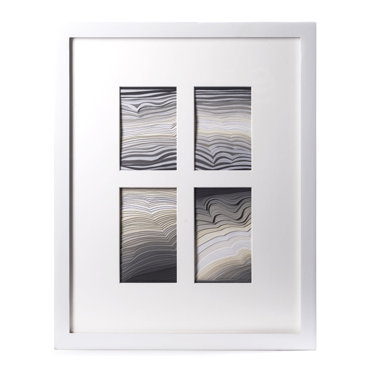 Untitled, Four Topo Miniatures