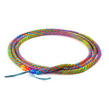 Long Spectrum Spiral Necklace II
