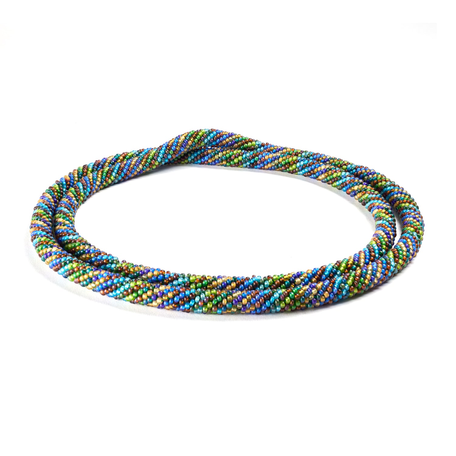 Warm Spiral Necklace