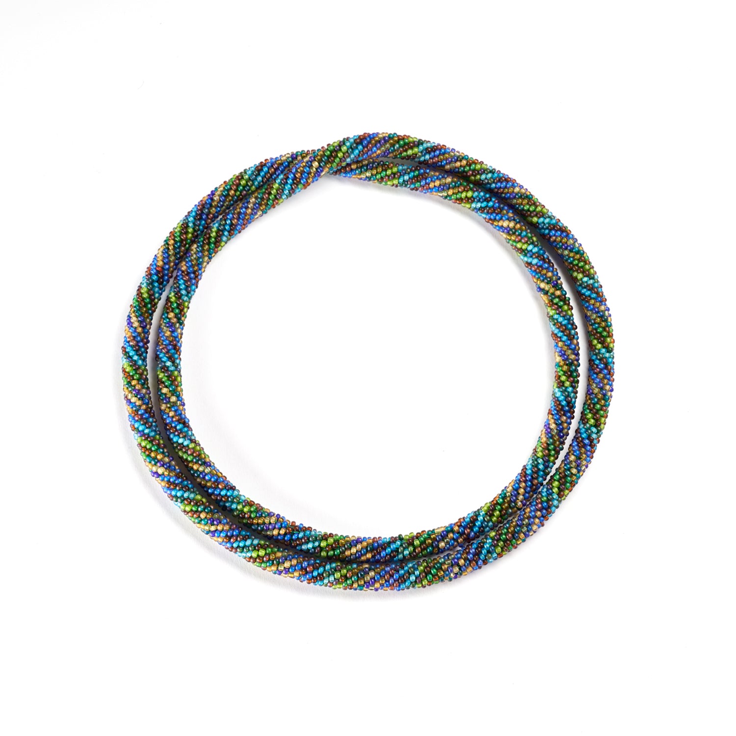 Warm Spiral Necklace