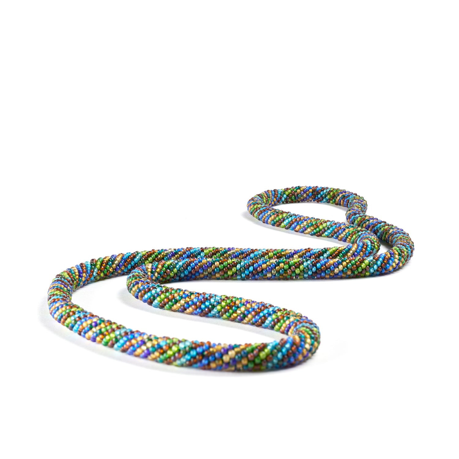 Warm Spiral Necklace