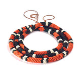 Coral Snake Necklace