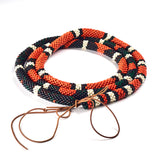 Coral Snake Necklace