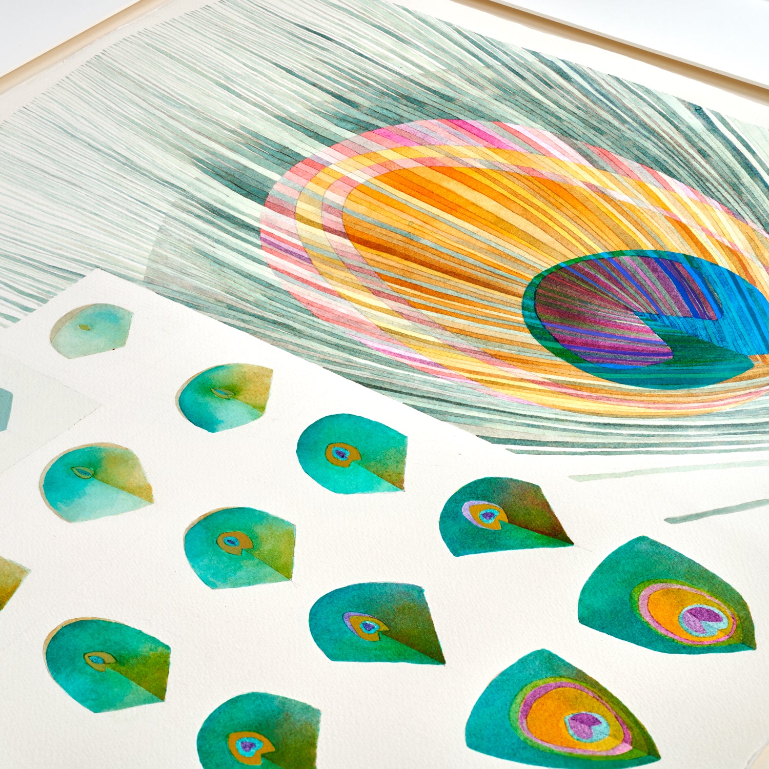 Untitled, Peacock Progression