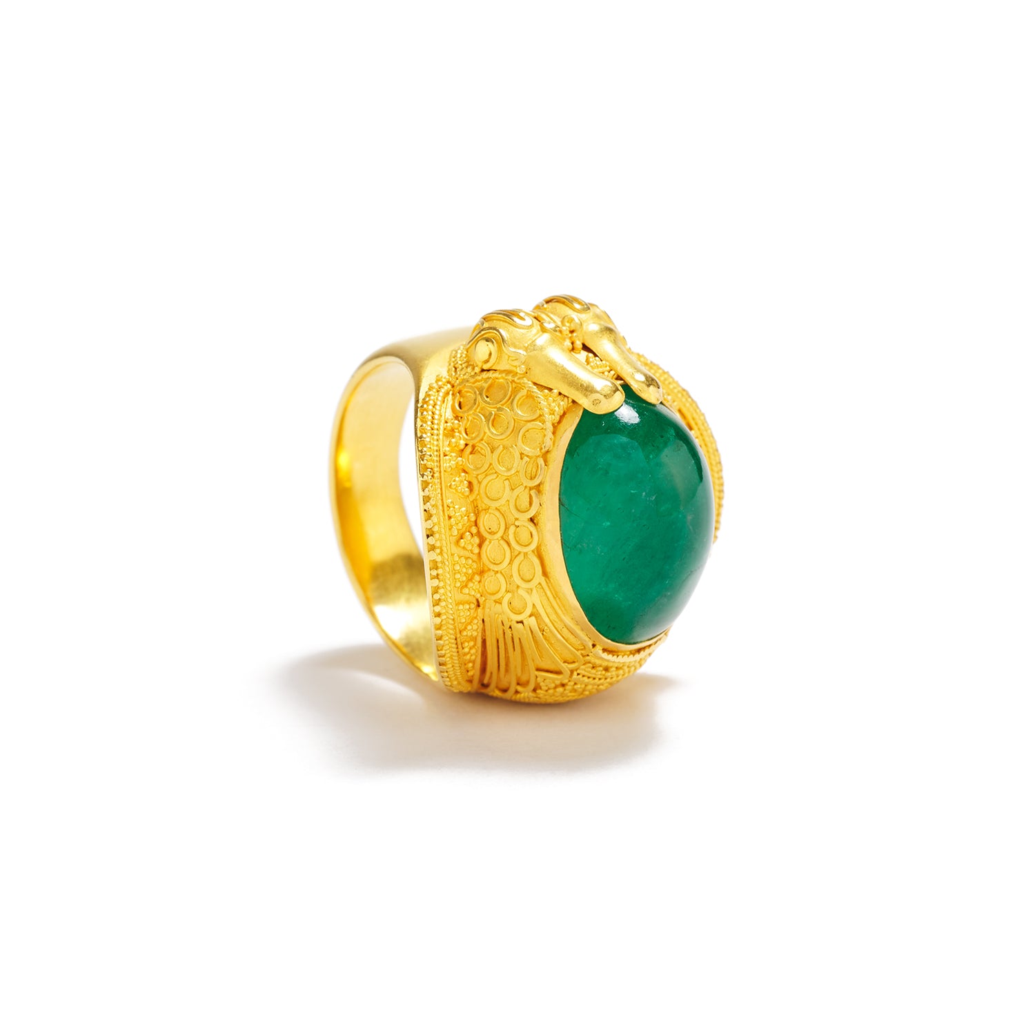 Ramses Emerald Ring