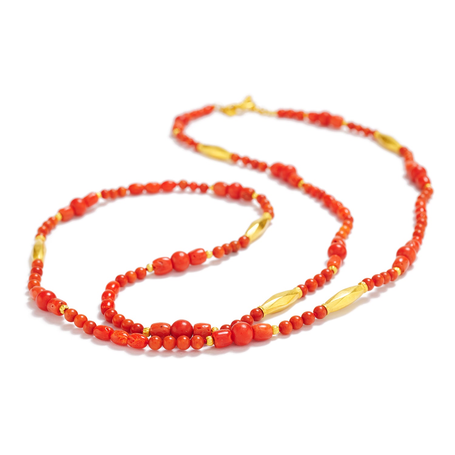 Long Lola Coral Necklace