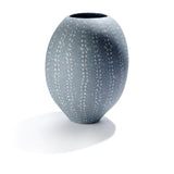 Grey and White Nerikomi Blossom Jar