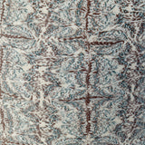 Brown and White Nerikomi Blossom Jar