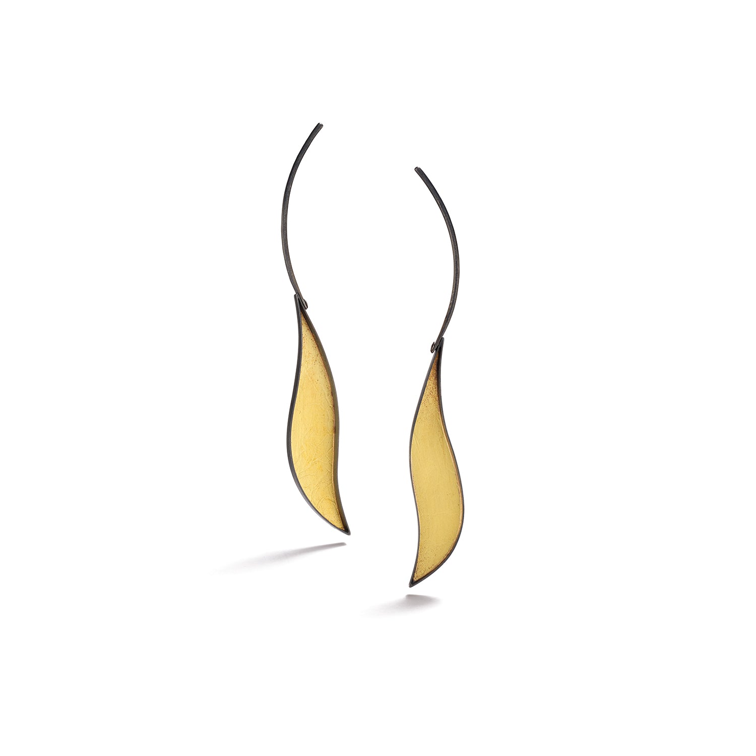 Golden Flama Earrings