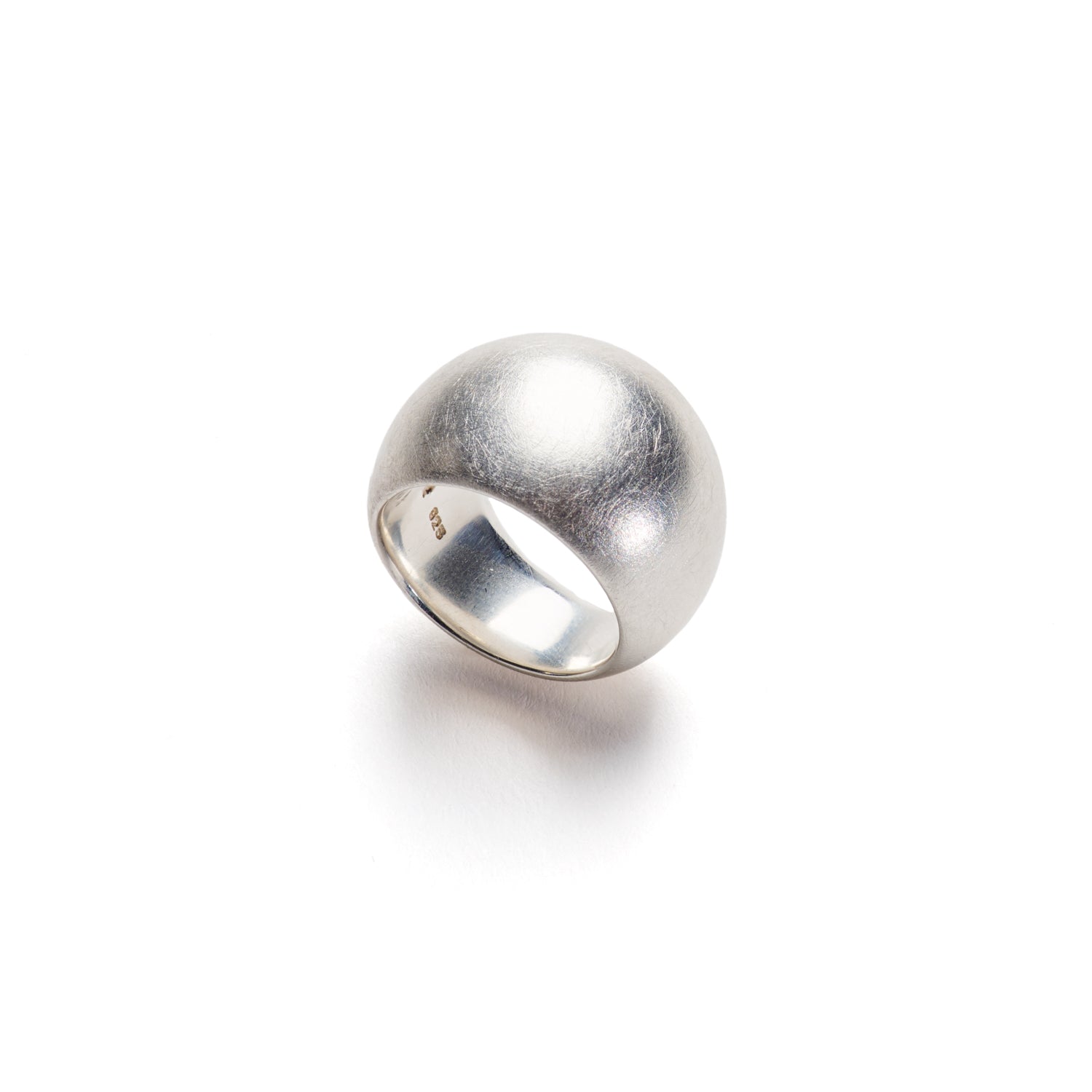 Sterling Silver Sphere Margherita Ring