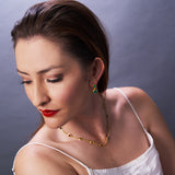 Zambian Emerald Earrings