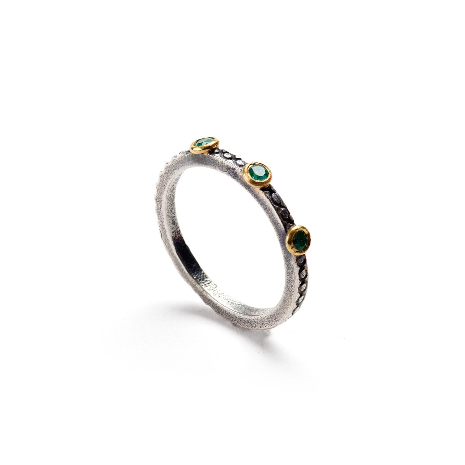 Emeralds on Sterling