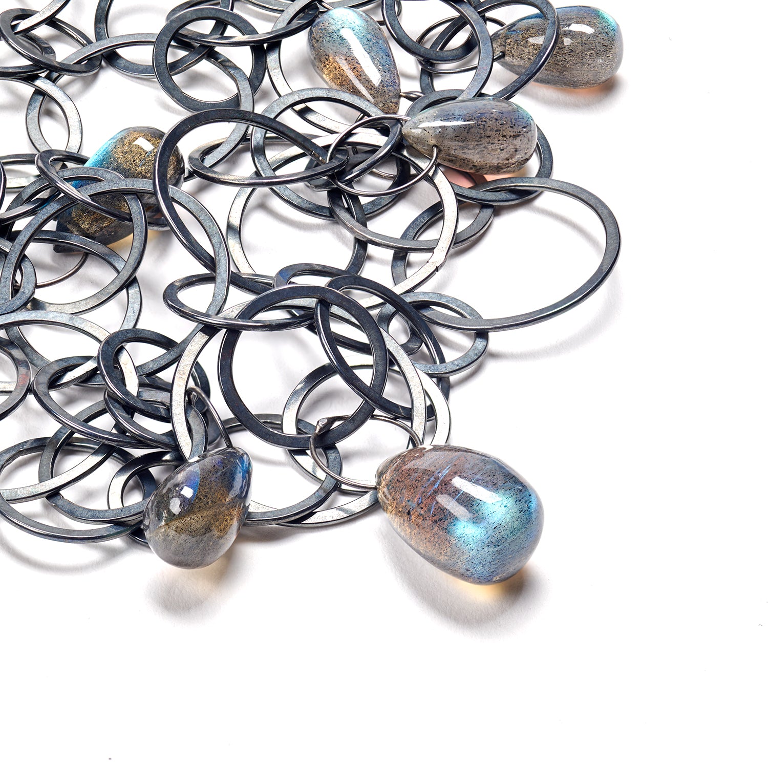 Labradorite Tangle Necklace