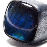 Labradorite Step Bezel Ring