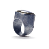 Labradorite Step Bezel Ring