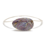 Purple Anodized Pendant Necklace