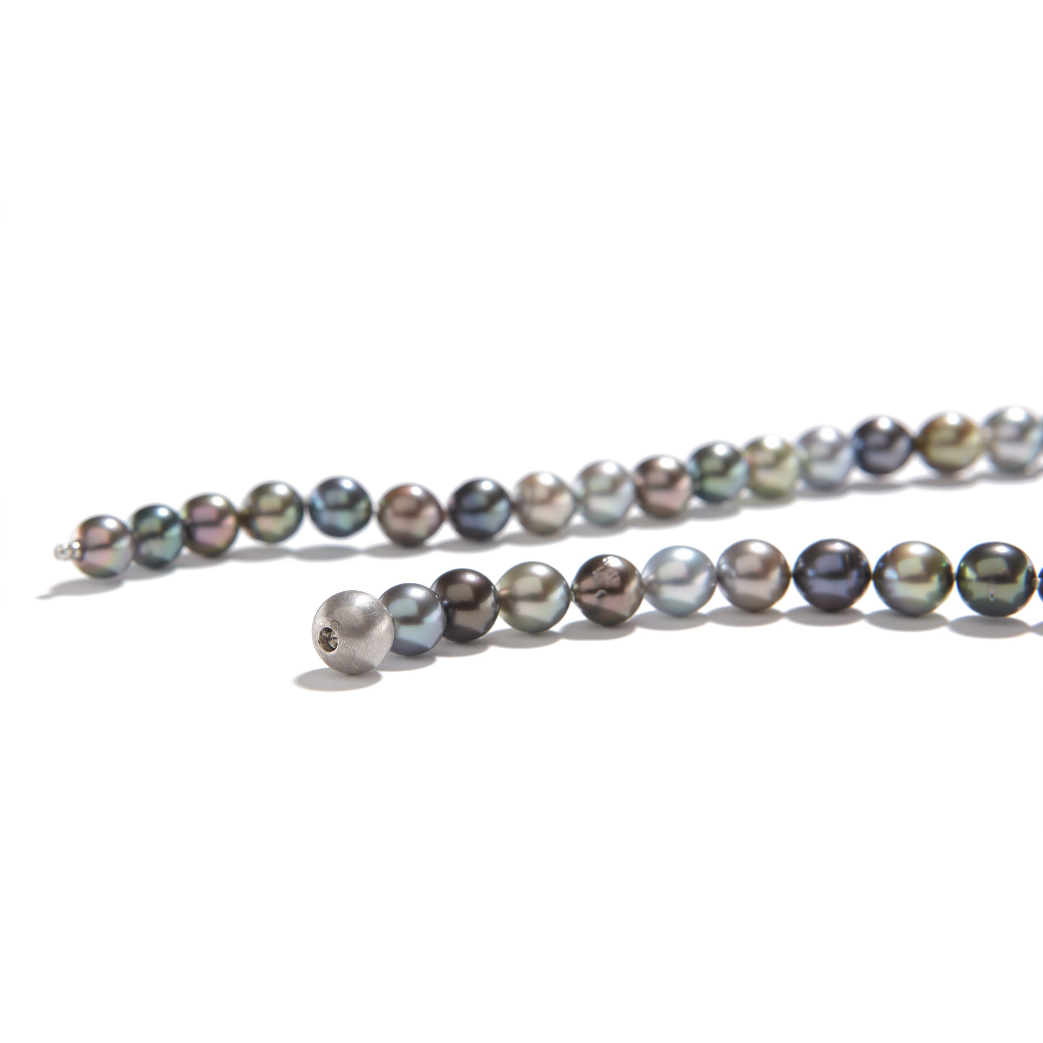 Tahitian Pearl Necklace with Clasp
