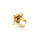 Mobile Ring in Greens
