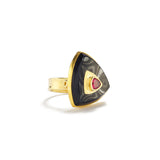Ring with Spinel
