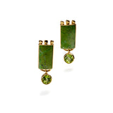 Peridot & Agate Earrings