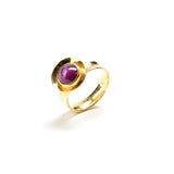 Pink Star Sapphire Ring
