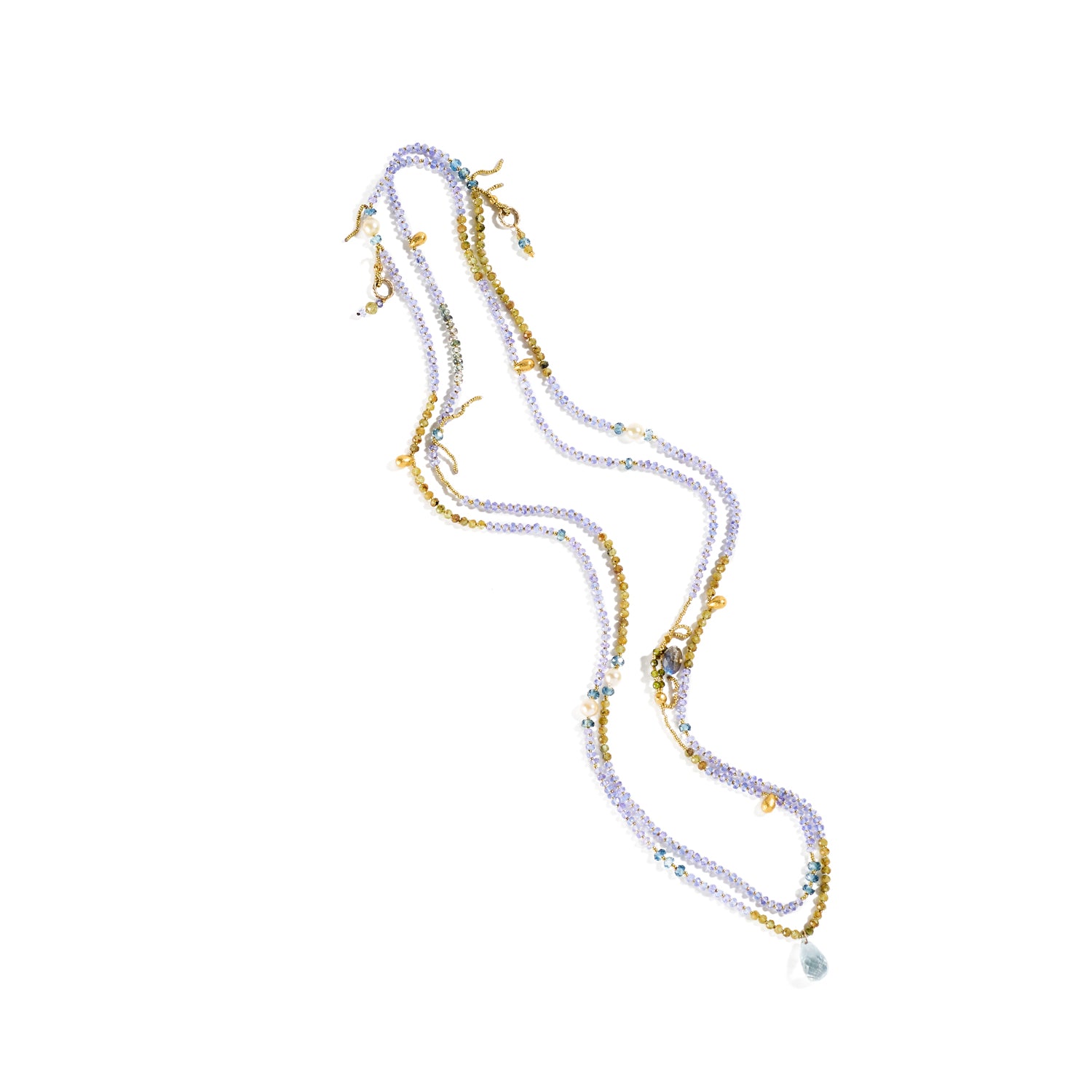 Tanzanite Wrap Necklace/Bracelet