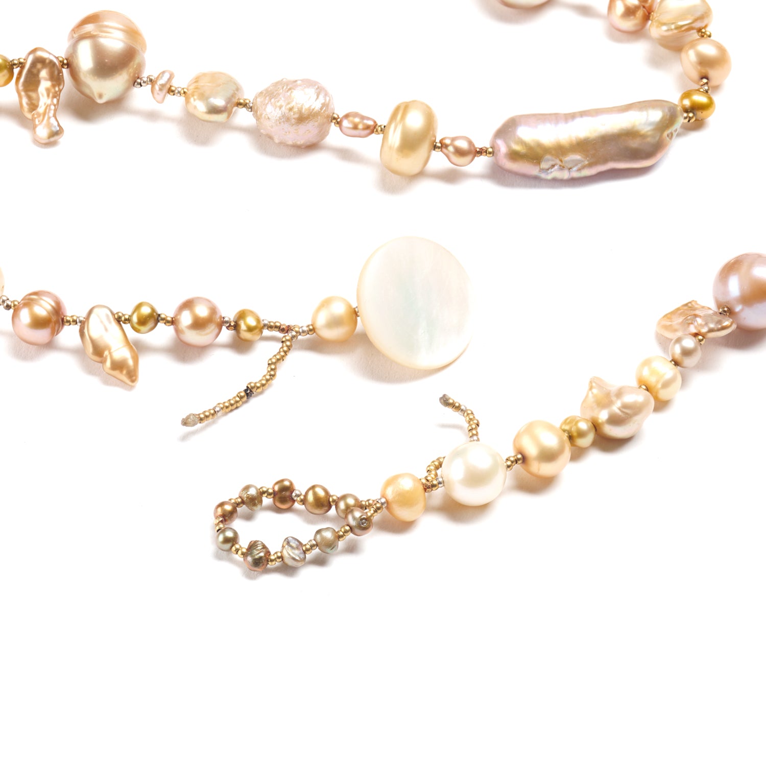 Creamy Pearl Necklace
