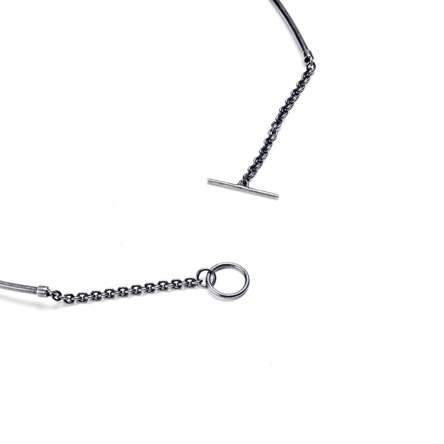 Sapphire & Diamond Neck Cuff