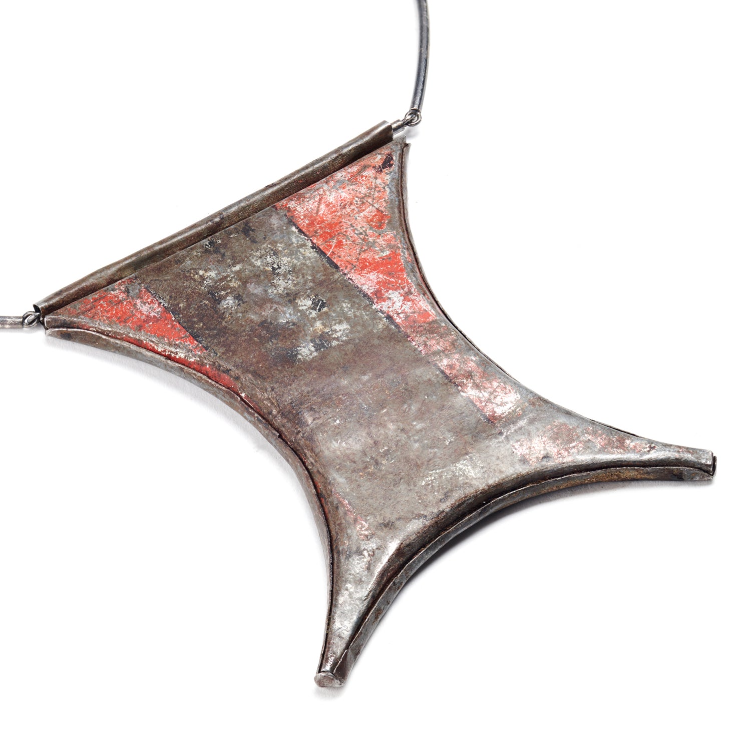 Painted Amulet Neck Cuff