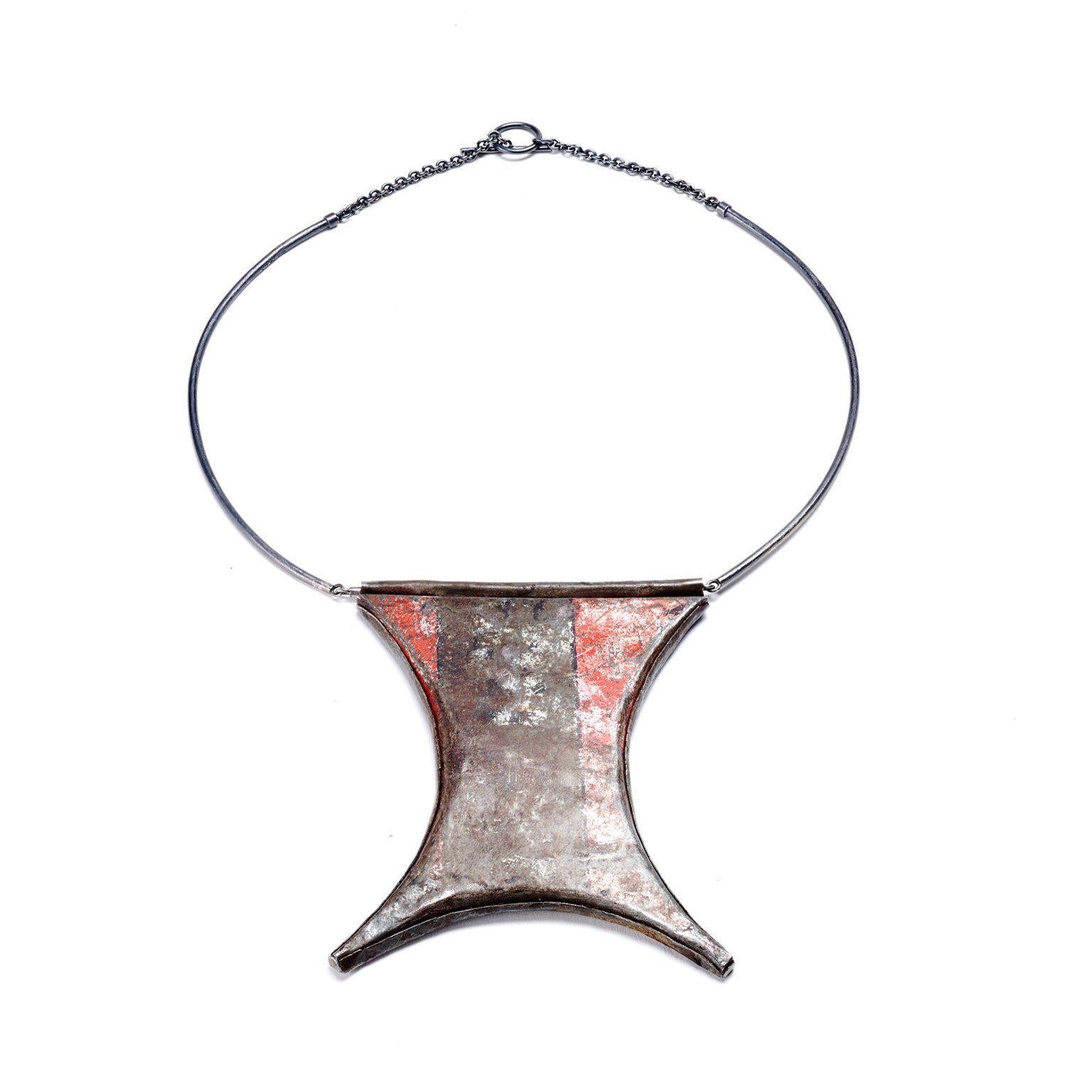 Painted Amulet Neck Cuff