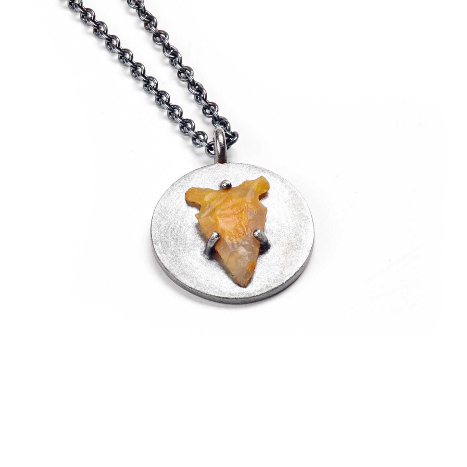 Baby Arrowhead Pendant Necklace