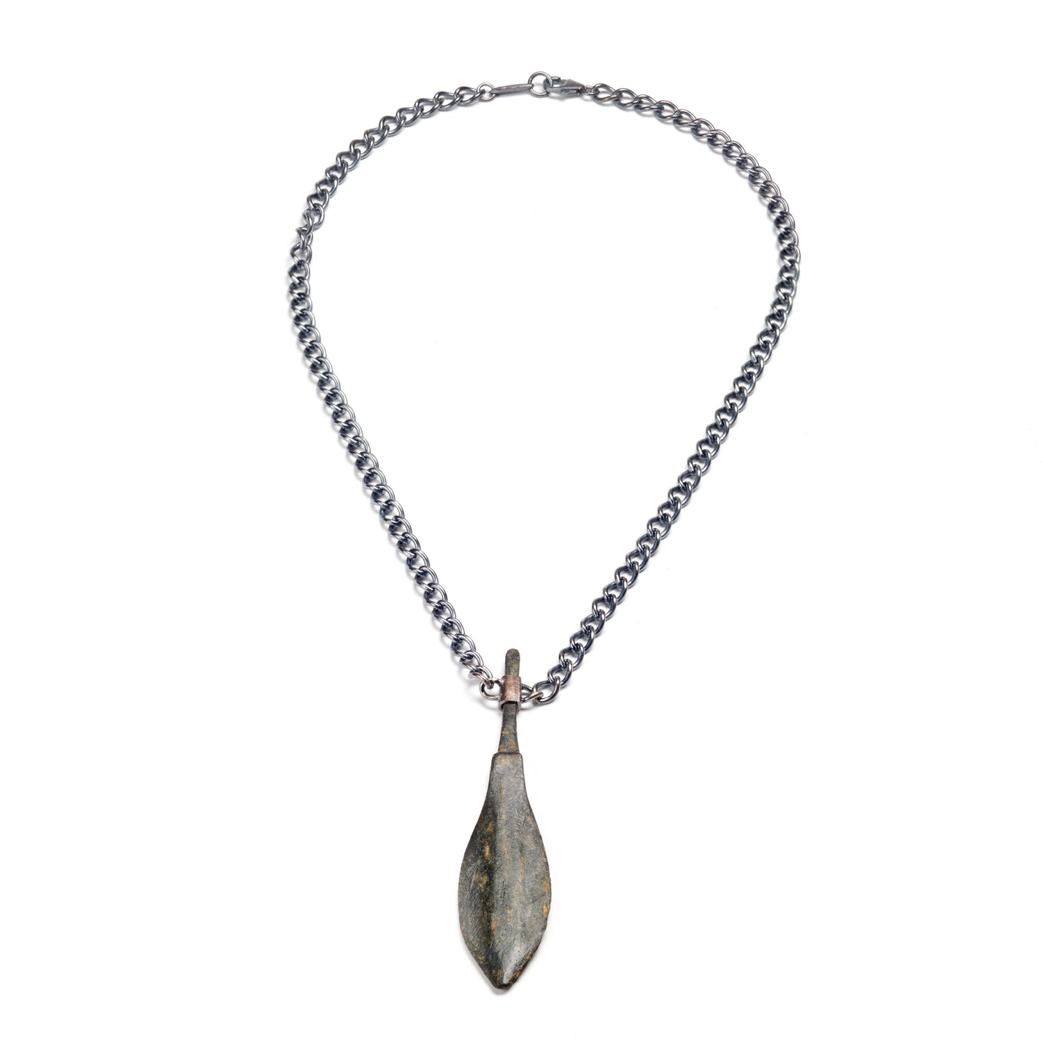 Roman Arrowhead Pendant Necklace