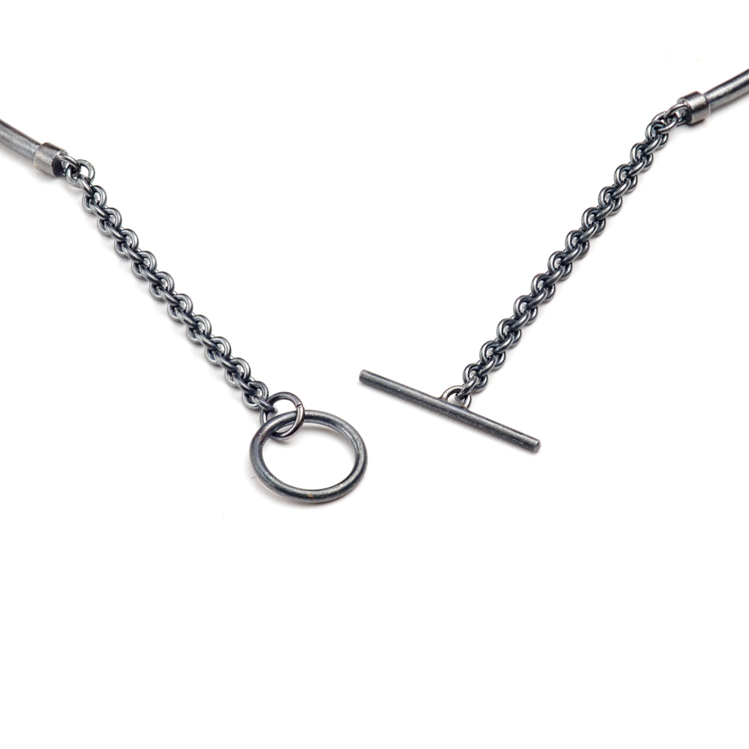 Silver Box Pendant Necklace