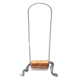 Leather Amulet Cross-Body Necklace