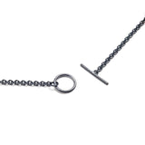 Mixed Metal Coptic Cross Neck Cuff