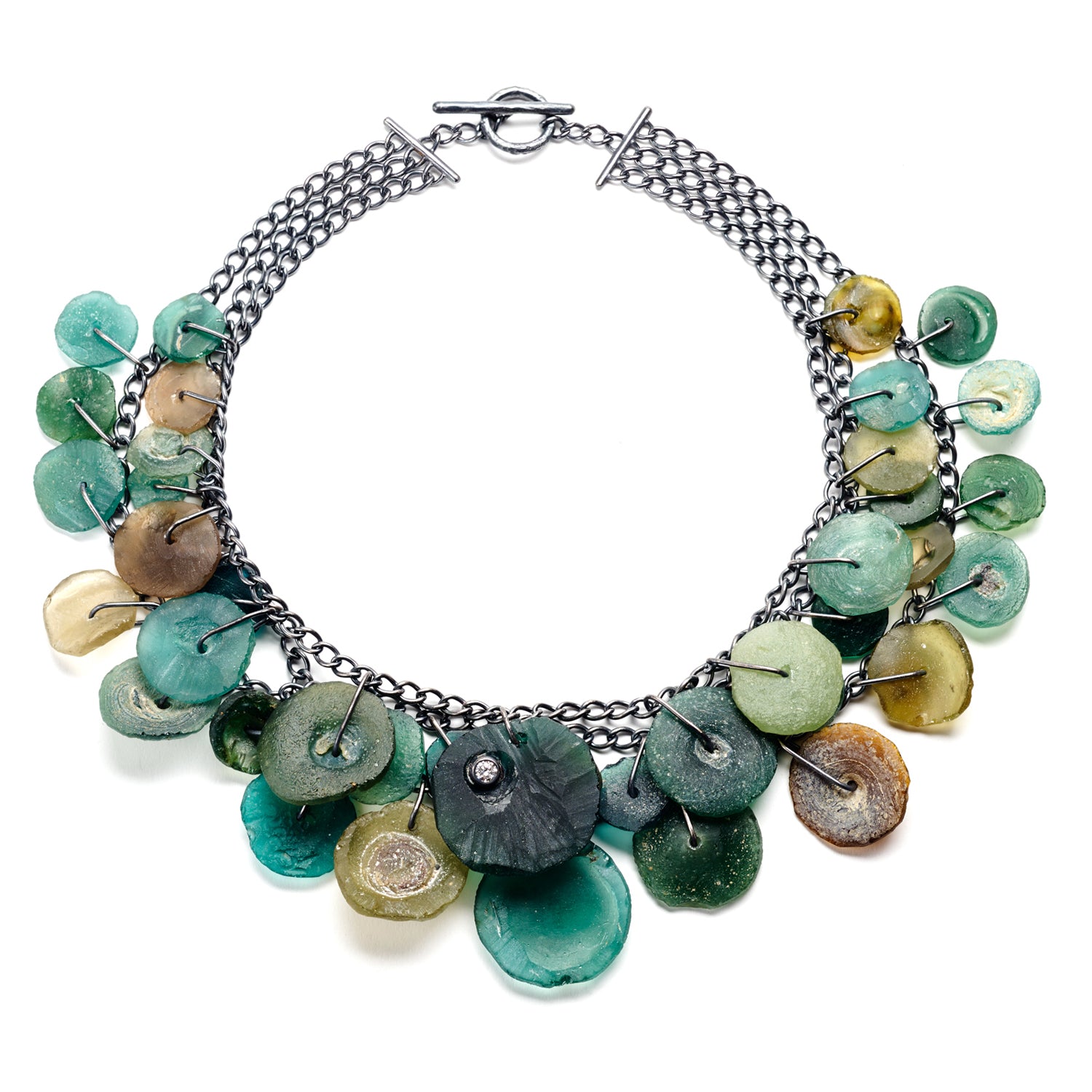 Glass Chime Necklace