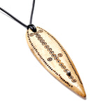Cattle Bone Pendant Necklace