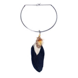 Found Feather Charm