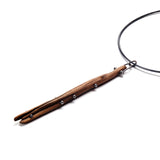 Pinned Wood Neck Cuff