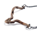 Curly Wood Necklace