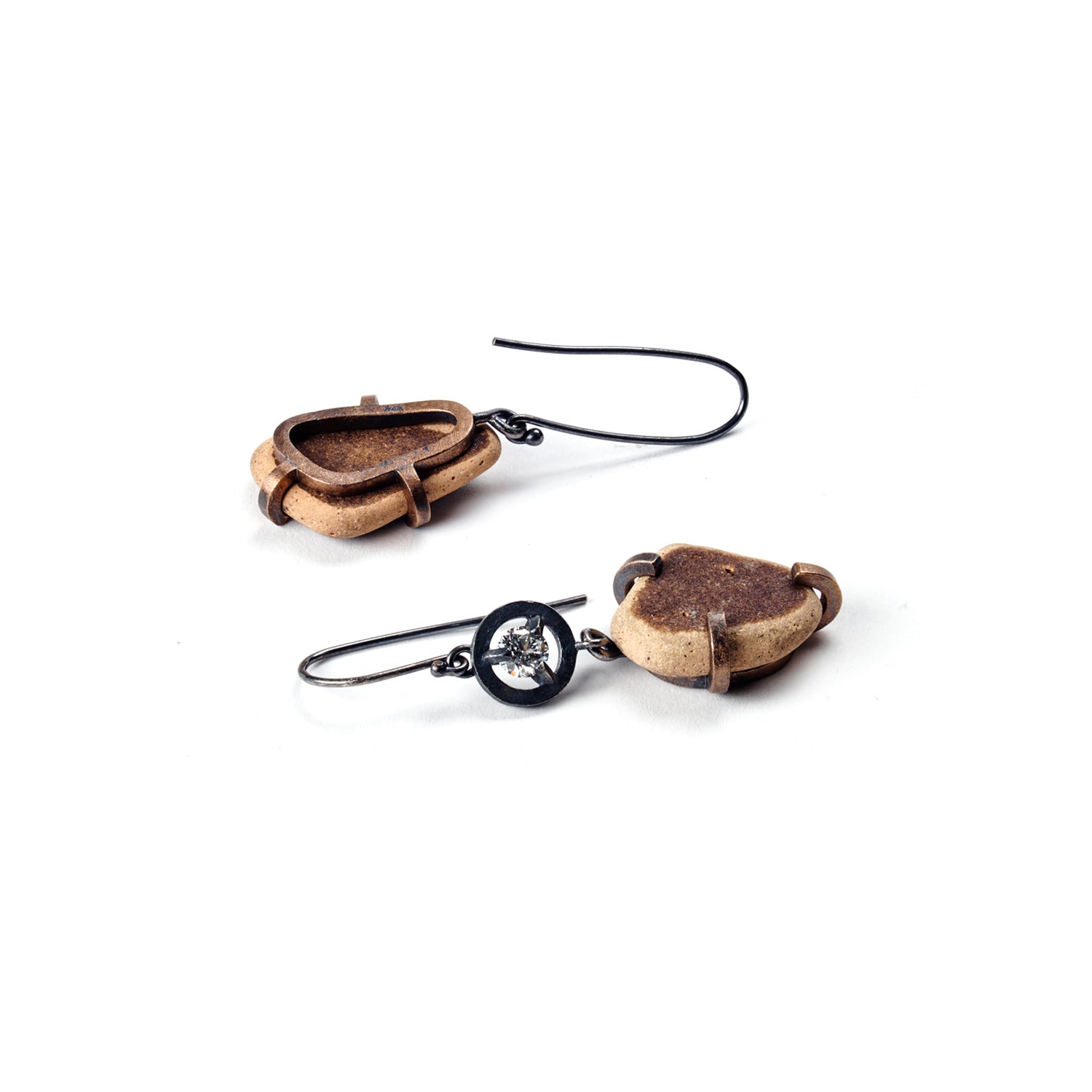 Sea Pottery Earrings