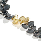 Silver & Gold Hydrangea Necklace
