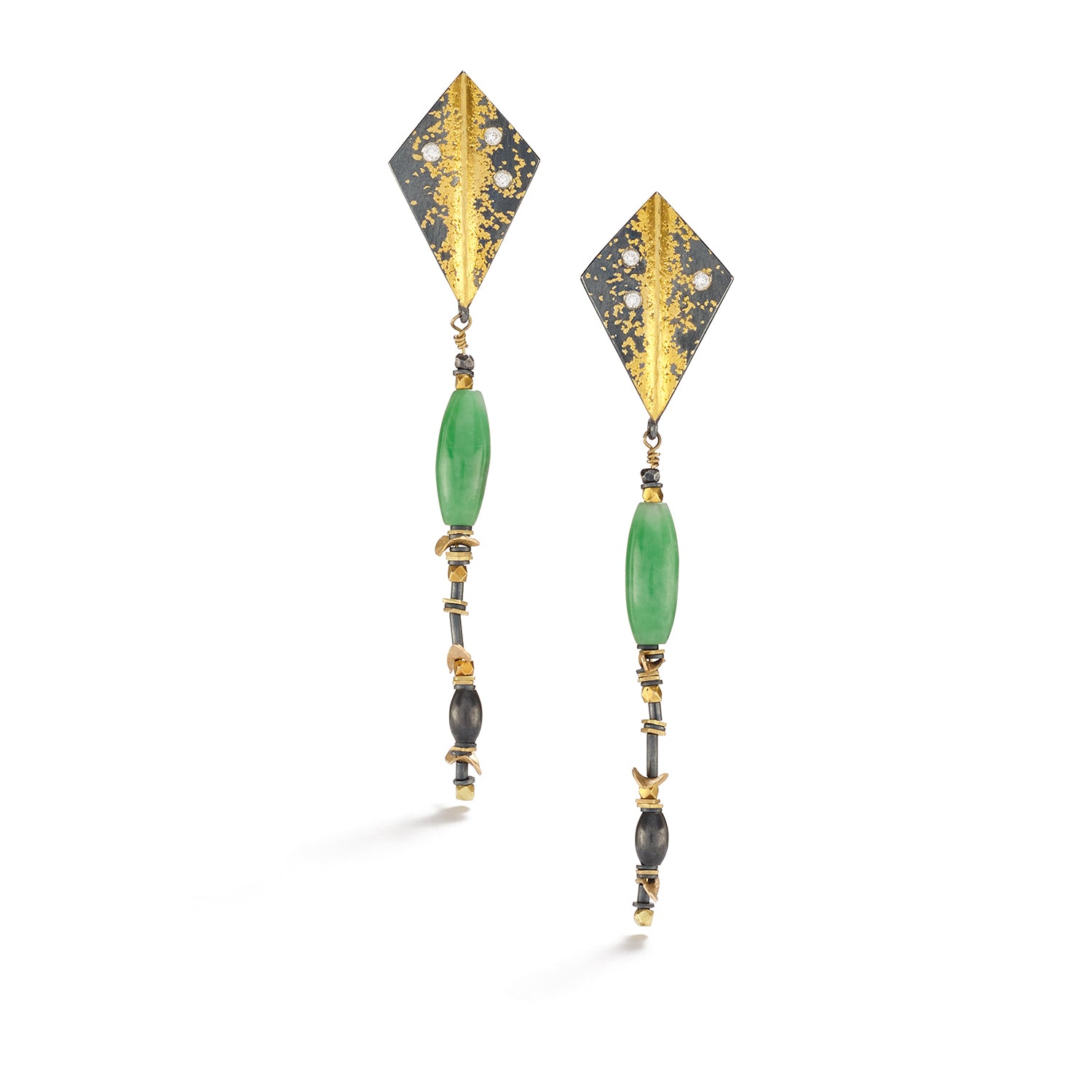 Jade Kite Earrings