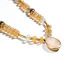 Faceted Opal Necklace
