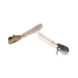 Elongated Petrified Coral Earrings