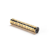 Scultped Gold Block Clasp