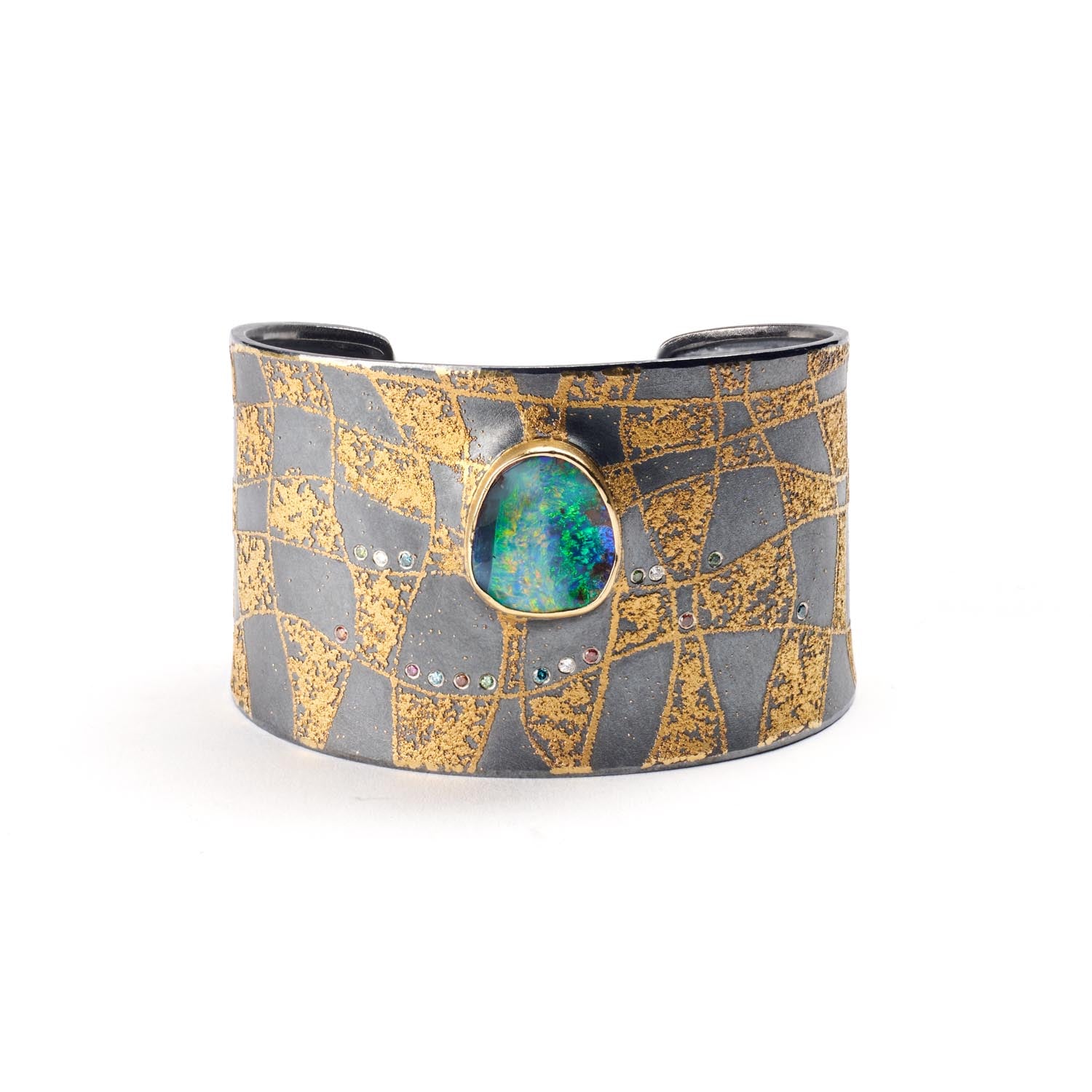 Boulder Opal Atlas Cuff