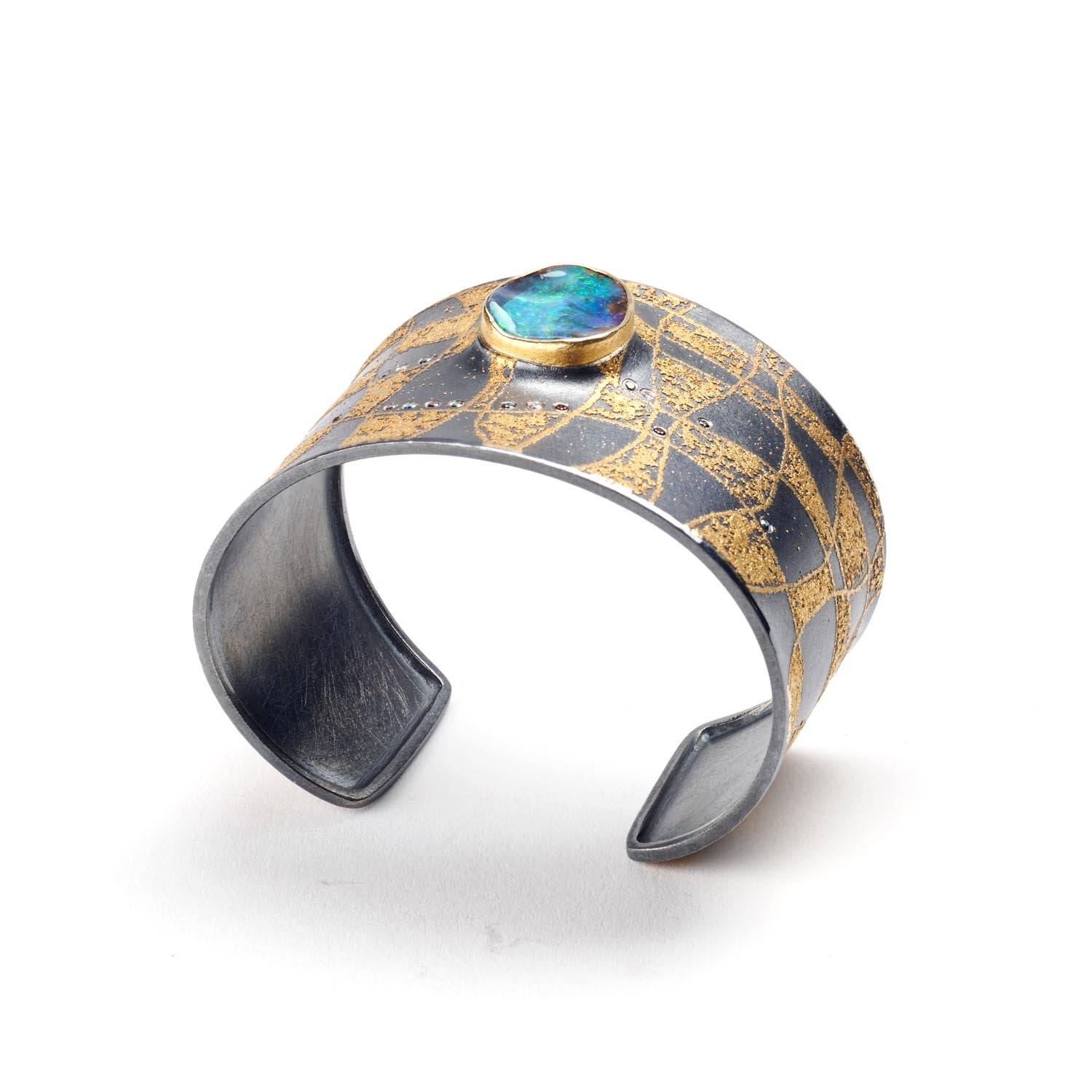 Boulder Opal Atlas Cuff